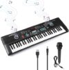 Afddfeh 61 Key Electric Piano With Accessories