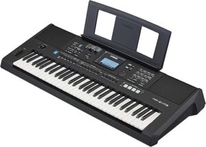 YAMAHA 61-Key Touch-Sensitive Portable Keyboard PSRE473