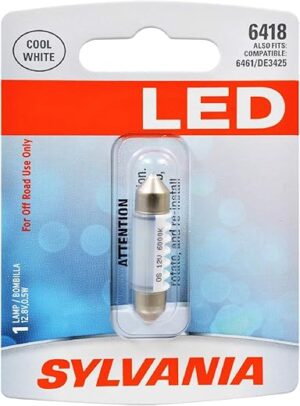 SYLVANIA 6418 36mm Festoon LED White Bulb