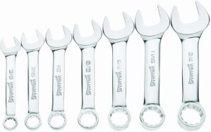 Williams 7-Piece Stubby Combination Wrench Set JHW11030