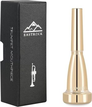 EASTROCK 7C Trumpet Mouthpiece Heavy Gold