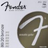 Fender 80/20 Bronze Ball End Acoustic Strings
