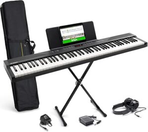 Alesis 88 Key Keyboard Piano With Accessories