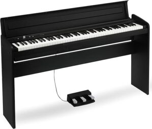 Korg 88 Key Lifestyle Piano Black LP180BK