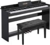 HEXANT 88-Key Weighted Digital Piano With Bench