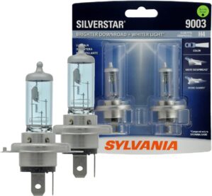 SYLVANIA 9003 SilverStar High Performance Halogen Headlight Bulb