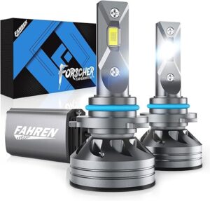 FAHREN 9006/HB4 Fog Bulbs, Super Bright 6500K