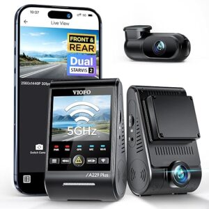VIOFO A229 Plus Dual Dash Cam, 1440P