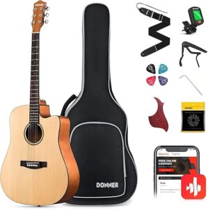 Donner Acoustic Guitar Kit For Beginners