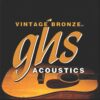GHS Acoustic Light Guitar Strings 3-Pack 12-54