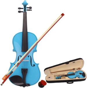 Kcelarec Acoustic Violin Starter Kit with Case
