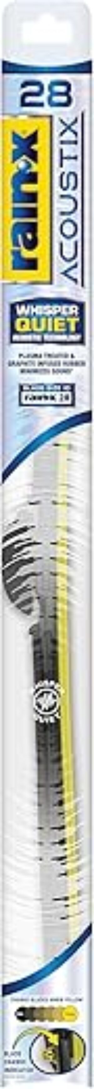 Rain-X Acoustix 28″ Wiper Blades, Whisper Quiet
