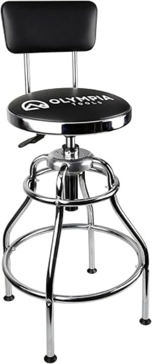 Olympia Tools Adjustable Hydraulic Work Stool 82-738