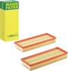 Mann Filter Air Filter Element C 3698/3-2 (Set)