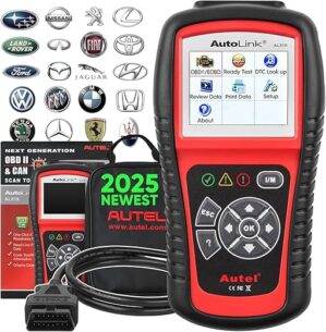 Autel AL519 OBD2 Scanner, Professional Car Diagnostic Tool