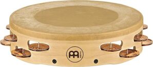 Meinl Percussion Artisan Edition Maple Tambourine, AE-MTAH2BO