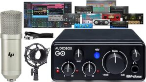 PreSonus AudioBox GO | USB-C Interface With Mic