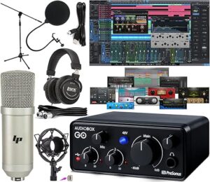 PreSonus AudioBox GO USB Recording Interface Kit
