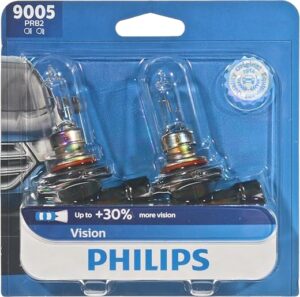 PHILIPS Automotive 9005 Vision Upgrade Headlight Bulb (9005PRB2)