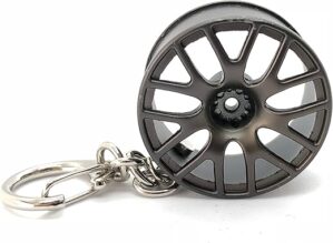 GT//Rotors Automotive Wheel Keychains For Keys