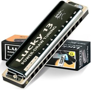 East top Bass Plus Blues Harmonica 13 Holes