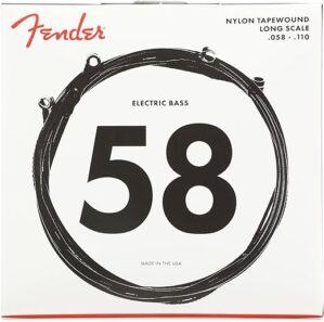 Fender Bass Strings, Nylon Tapewound, Long Scale 9120M