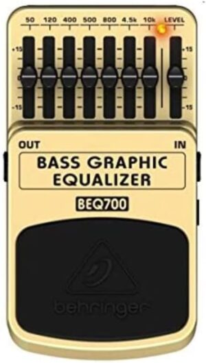 Behringer BEQ700 Bass Graphic Equalizer Pedal