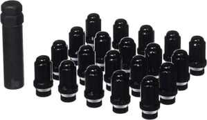 GORILLA Black 12mm x 1.50 Chrome 5-Lug Kit