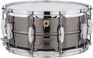Ludwig Black Beauty Hammered Brass Snare Drum
