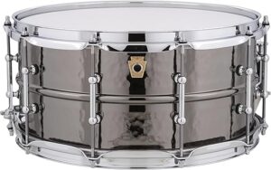 Ludwig Black Beauty Snare Drum - 6.5x14 Hammered