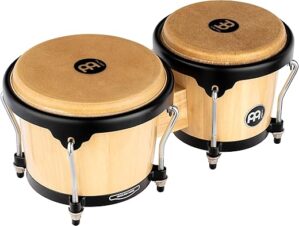 Meinl Percussion Bongos Hand Drum Set 6.75" and 8" (HB100NT)