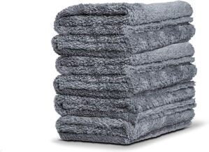 Adam's Polishes Borderless Grey Edgeless Microfiber Towel