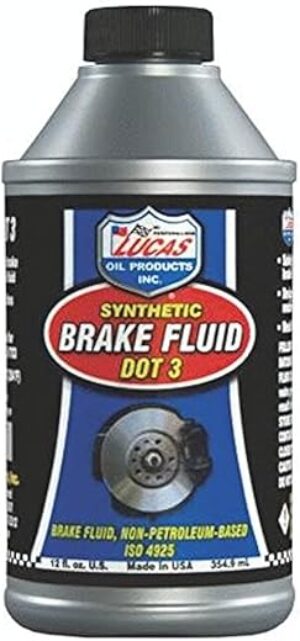 Lucas Oil Brake Fluid DOT 3, 12 Ounce