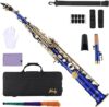 Btuty Brass Straight Soprano Saxophone Bb B Flat
