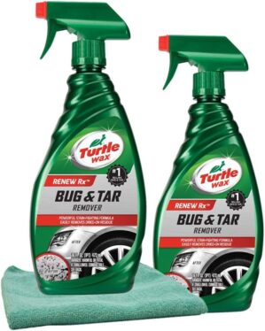 Turtle Wax Bug & Tar Remover Bundle With Cloth