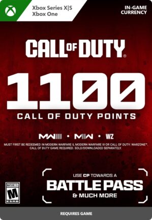 Call of Duty Points- 1,100 1P- Xbox