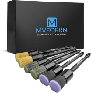 MVEQRRN Car Detailing Brush Set 6pcs