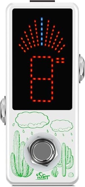 ISET Chromatic Tuner Pedal For Instruments