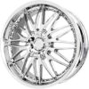 Verde Custom Wheels Chrome Wheel With Painted Finish (17×7.5)