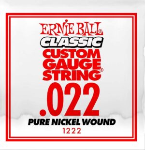 Ernie Ball Classic Pure Nickel Electric Guitar String .022