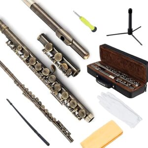 EASTROCK Closed Hole Flutes C 16 Key Flute