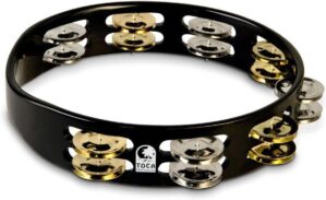 Toca ColorSound Tambourine TCT10-BK - Black