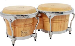 Tycoon Percussion Concerto Series Bongos - Natural Finish