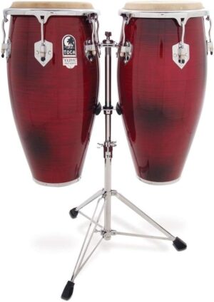 Toca Conga Drum, 3100CF, Crimson Fade