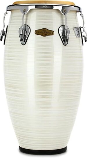 Pearl Conga Drum, Silver White Swirl (PCF125HV187)