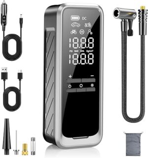 KZKB Cordless Tire Inflator Air Compressor