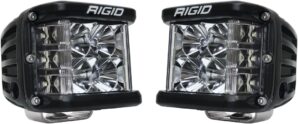 RIGID D-SS Pro, Flood, Black Housing (Pair)
