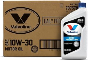 Valvoline Daily Protection 10W-30 Motor Oil, 1 QT
