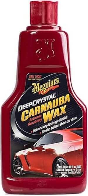 Meguiar's Deep Crystal Carnauba Wax - 16 Oz