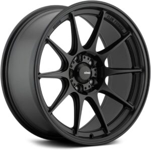 KÖNIG Dekagram Wheels Semi-Matte Black Aluminum